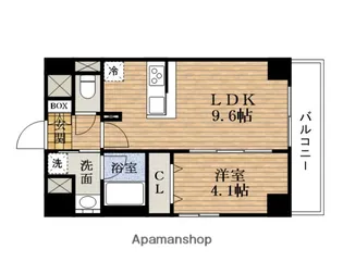 大阪府大阪市東成区玉津2丁目【マンション】の間取り