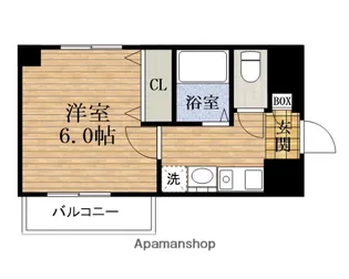 大阪府大阪市浪速区元町1丁目【マンション】の間取り