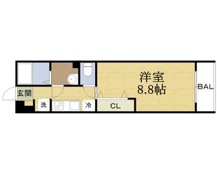 リブリ・アベリア【3階】の間取り