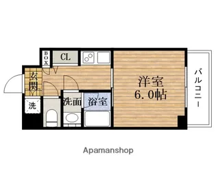 大阪府大阪市港区波除3丁目【マンション】の間取り