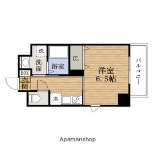 大阪府大阪市西区本田1丁目【マンション】の間取り