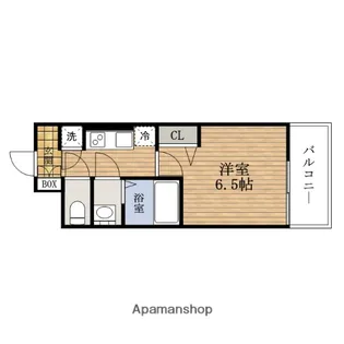 大阪府大阪市西区本田2丁目【マンション】の間取り