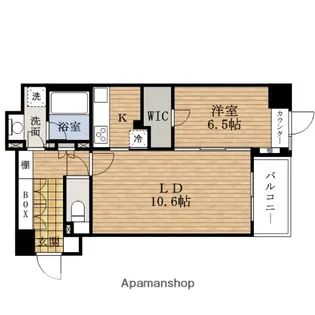 大阪府大阪市中央区久太郎町1丁目【マンション】の間取り