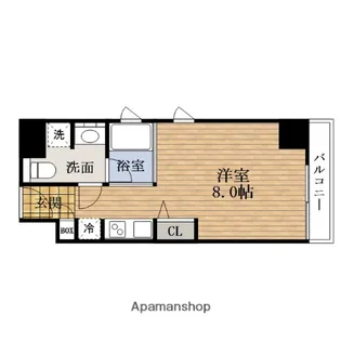 大阪府大阪市中央区平野町3丁目【マンション】の間取り
