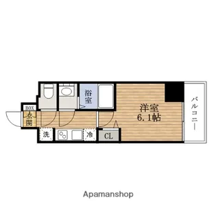 大阪府大阪市西区九条南2丁目【マンション】の間取り