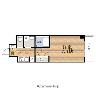 大阪府大阪市西区九条2丁目【マンション】の間取り