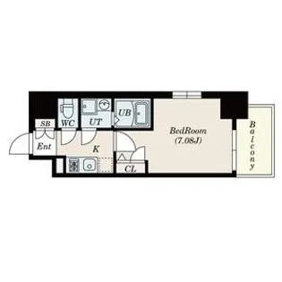 SーFORT大正リヴィエール【4階】の間取り