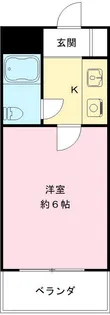 シャルムメゾン千林大宮【603号室号室】の間取り