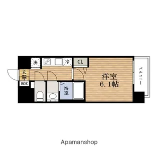 大阪府大阪市東成区東今里2丁目【マンション】の間取り