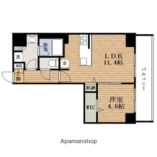 大阪府大阪市中央区内久宝寺町2丁目【マンション】の間取り