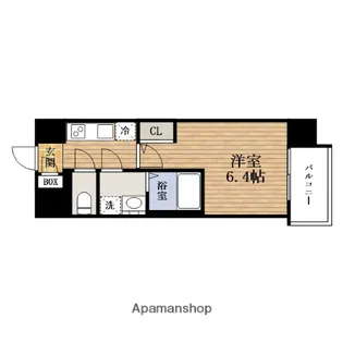 大阪府大阪市東成区中本2丁目【マンション】の間取り