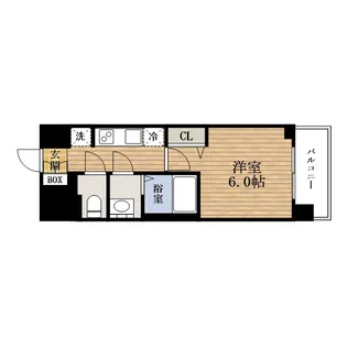 大阪府大阪市大正区泉尾1丁目【マンション】の間取り