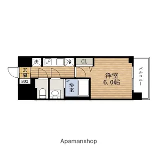 プレサンス大正エミナンス【6階】の間取り