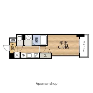 大阪府大阪市東成区東今里3丁目【マンション】の間取り