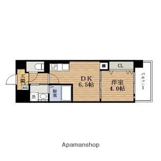 大阪府大阪市東成区深江南3丁目【マンション】の間取り