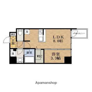 大阪府大阪市浪速区幸町2丁目【マンション】の間取り