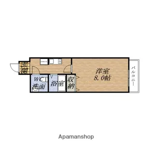 大阪府大阪市西区立売堀4丁目【マンション】の間取り