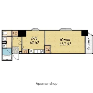 アーデン土佐堀【9階】の間取り
