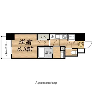 レオンコンフォート本町【2階】の間取り