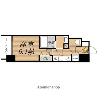 レオンコンフォート本町【2階】の間取り