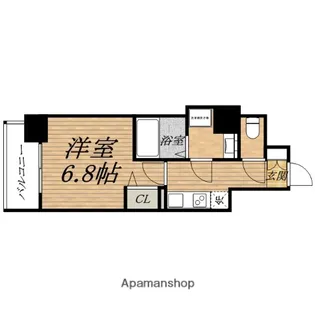 LC本町【7階】の間取り