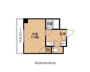 ゆずり葉【2階】の間取り