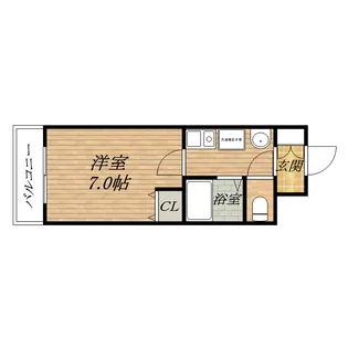 ラナップスクエア大手前【2階】の間取り