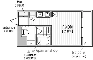 グランツ西大橋【11階】の間取り