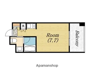 グランツ西大橋【2階】の間取り