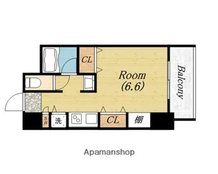 エル・セレーノ九条【7階】の間取り