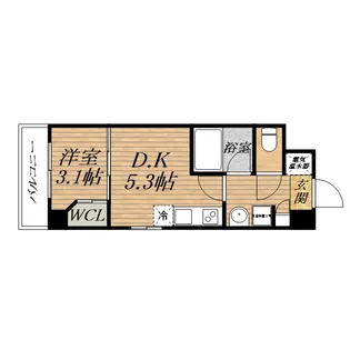 SERENITE−04【7階】の間取り