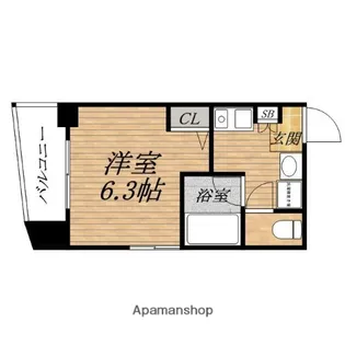 APEX OTEDORI【11階】の間取り