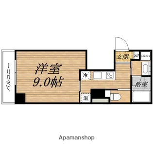 パークメゾン【10階】の間取り