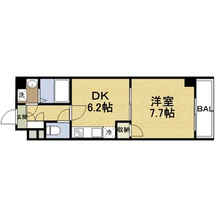 ラブリーガーデンビュー【2階】の間取り