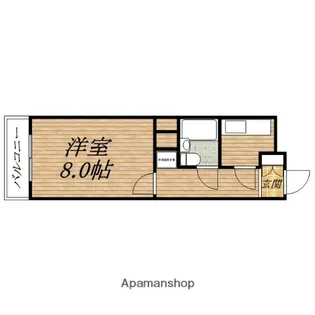 TENMABASHI GREEN CORPORAS【12階】の間取り