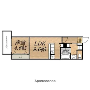 アーバネックス大手前【5階】の間取り