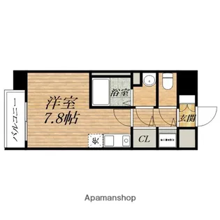 BLAU本町東【12階】の間取り