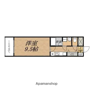 グランテージ感彩【3階】の間取り