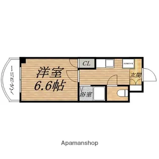 ドエル南本町【3階】の間取り
