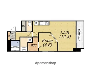 M.hills西本町【12階】の間取り