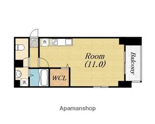 M.hills西本町【8階】の間取り
