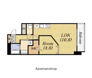 M.hills西本町【13階】の間取り