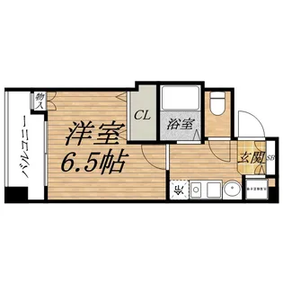 ランドマークシティ大阪城南第2【3階】の間取り