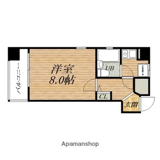 ニューライフ大手前参番館【6階】の間取り