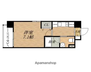 レオンコンフォート谷町六丁目【12階】の間取り