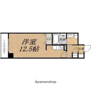 シティヒルズ安堂寺【2階】の間取り