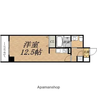 シティヒルズ安堂寺【9階】の間取り