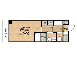 サムティ中之島公園南【5階】の間取り