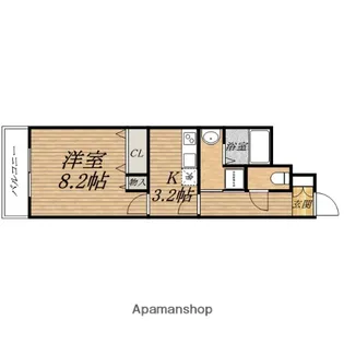 KAISEI大手前【5階】の間取り