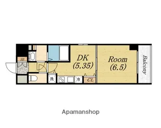 フロンティアタワー九条Ⅲ(旧CITY SPIRE九条Ⅲ)【7階】の間取り